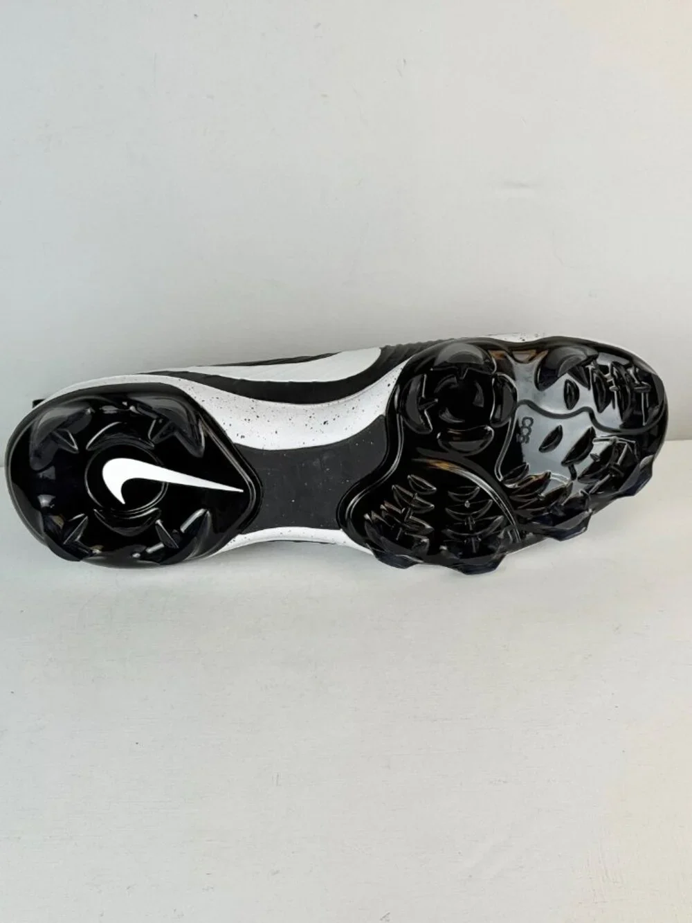 Men's 14 - Nike Alpha Huarache NXT MCS Black OREO Baseball Cleats - DJ6519-002